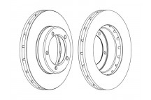 SGL BRK DISC FT TOYO LANDCRUISER AMAZON 98-07