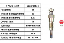 Glow Plug Nissan 83-91