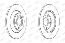SINGLE BRK DISC R AUDI A6 06-09