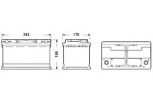 2YR AGM EXIDE BATTERY