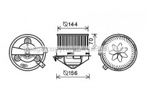 HEAT BLOWER ALFA GIULIETTA 10-20