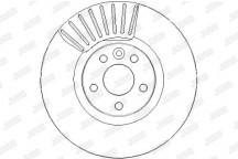 Brake Disc Volvo 08-17