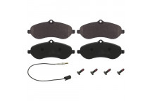 Brake Pad Set - Disc Brake Citroen Fiat Peugeot Toyota 07-16