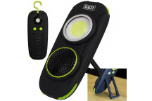 Sealey LED50WS 10W COB LED Wireless Speaker - Work Light & B