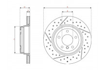 PR BRK DISC R BMW 1 SER 07-14