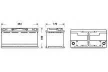 2YR EXIDE AGM BATTERY