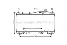 RAD HOND CIVIC 00-06