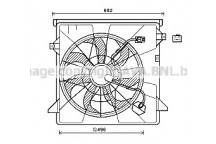 CLG FAN SANTA FEE 12 -
