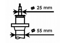SGL SHOCK ABS FT L&R AUDI SEAT SKODA VW 03-22
