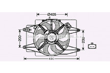 CLG FAN ALFA GT 04-10