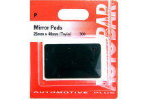 Autobar Mirror Pads Pack of 2