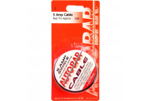 Autobar 5 Amp Cable 7 Metre Red