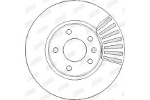 SGL BRK DISC FT VAUX INSIGNIA 17-21