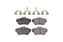 Brake Pad Set - Disc Brake Citroen Fiat Peugeot Toyota 07-16