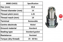 Spark Plug Fiat Lancia 85-95