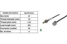 LAMBDA SENSOR R HOND CRV 97-07