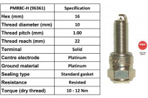 Spark Plug Alfa Romeo Maserati 04-19