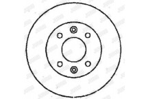 SINGLE BRK DISC FT CITR BERLINGO PEUG PARTNER 82-08