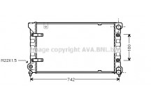 RADIATOR SEAT TOLEDO 91-99