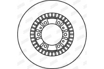 SINGLE BRK DISC FT MITS L200 PAJERO SHOGUN 91-08