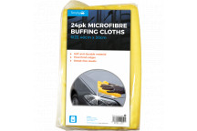 Simply Auto CLE010 Microfibre Cloths 24 Pack - Soft Multi-Pu