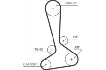 TIMING BELT KIT & PUMP GRAND VOYAGER 07-16