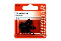Autobar Ford/Chrysler Trim Clip Pack of 8