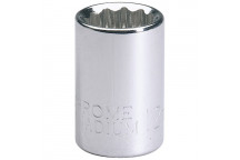 Draper Tools 53271 3/8 Drive Metric Socket 12mm - High-Quali