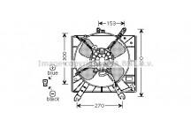 CLG FAN MAZD 121 91-95