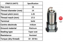 Spark Plug Ford Mazda Volvo 00-14