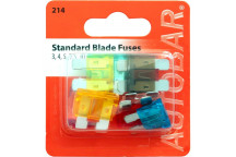 Autobar Assorted Blade Fuses Pack of 10 (3?30 Amp)