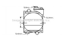 RAD TRACTOR ET 76 - 82 SV 00-
