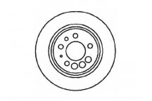 PR BRK DISC R VOLV 240 244 245 264 80-98