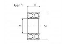 Wheel Bearing Kit Ford Mazda 98-12