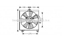 CLG FAN TOYO RAV 4 96-00