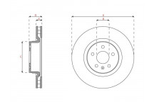 Brake Disc Tesla 12-16