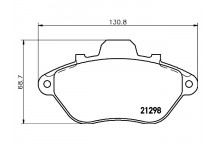 BRK PADS FT PEUG 605 90-91