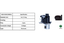 EGR VALVE NISS MICRA NOTE QASHQAI 03-18