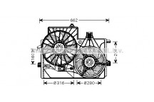 CLG FAN VAUXHALL MERIVA 03-05