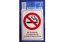 No Smoking Premises Sticker