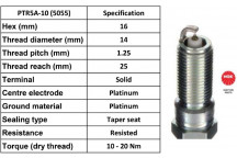 Spark Plug Alfa Romeo Chevrolet Dodge Ford Mazda Hummer Vaux
