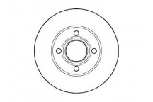 PR BRK DISC FT AUDI 80 CABRIOLET COUPE 88-00