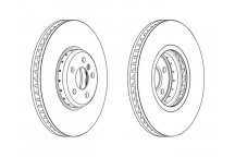 Brake Disc BMW Toyota 15-23