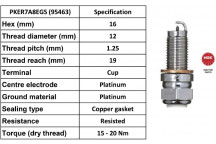 Spark Plug Audi Cupra Seat Skoda VW 14-24