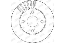 SGL BRK DISC FT SUZU IGNIS 16-21