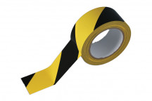 Laser Tools 35366 Black & Yellow Barrier Tape 50mm x 33m Adh