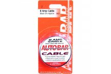 Autobar 8 Amp Cable 6 Metre Black