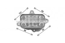 OIL COOLER SSANG KYRON REXTON RODIUS 03-16