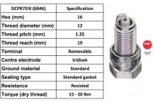 Spark Plug Alfa Romeo Fiat Suzuki Vauxhall 92-23