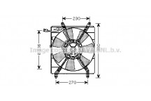 CLG FAN TOYO CAMRY 98-01
